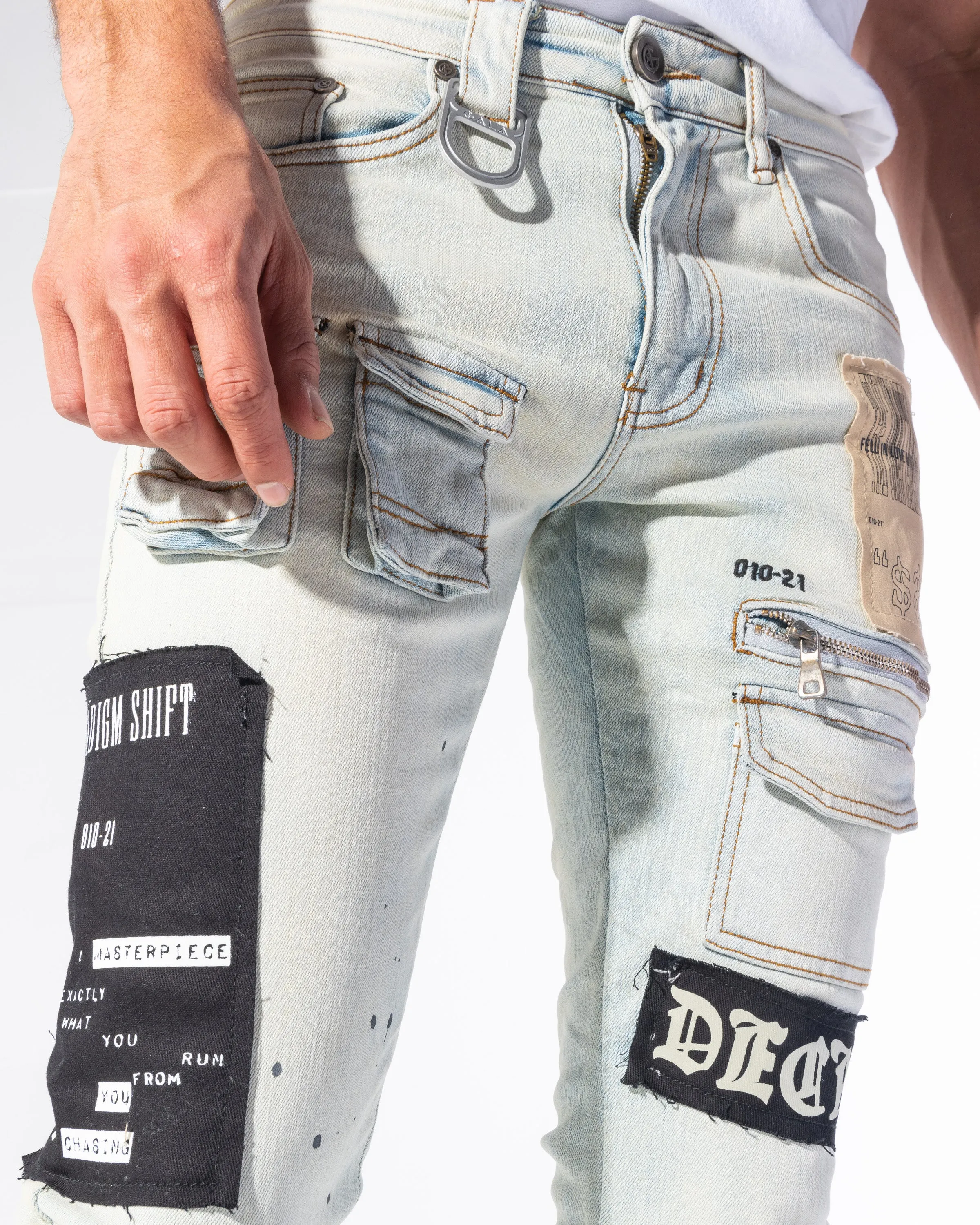 DECADENCE DENIM (LIGHT BLUE/COMBO)