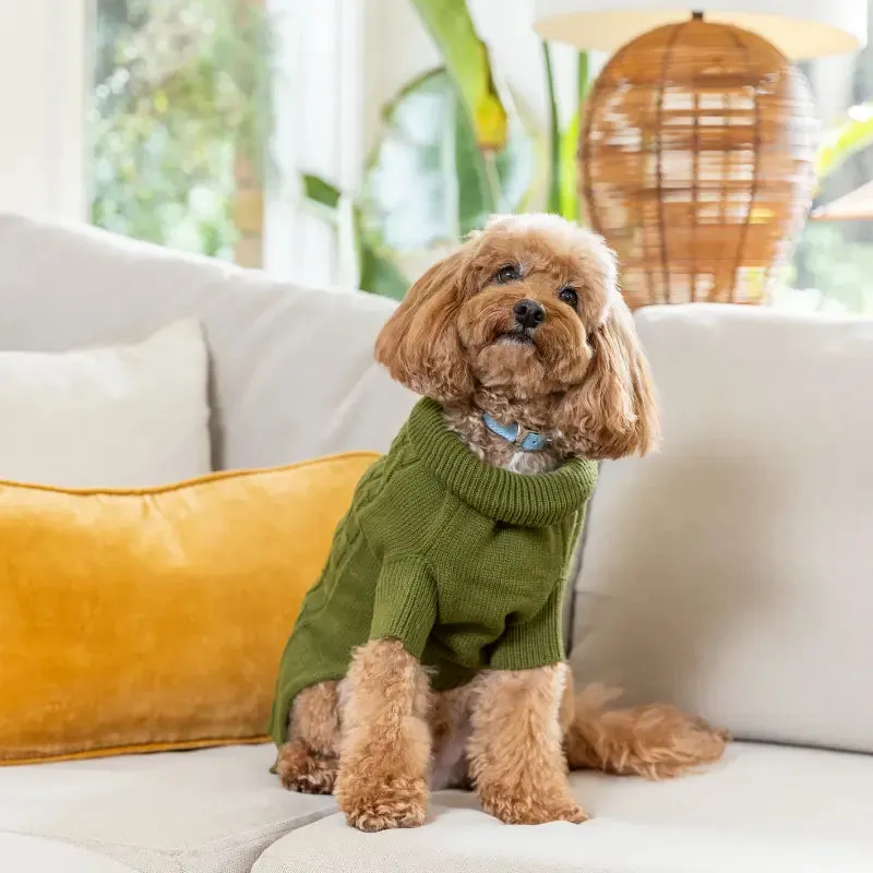 DOGUE Classic Cardi Knit Dog Jumper