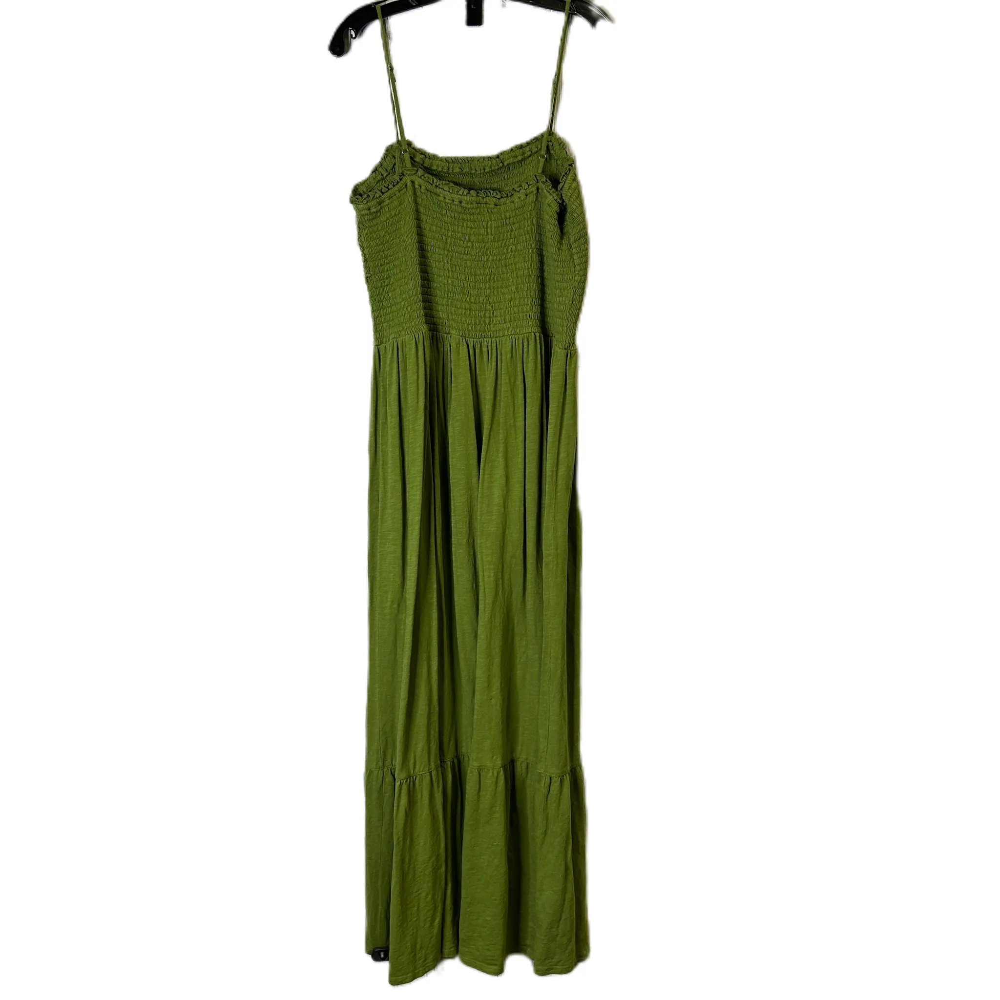 Dress Casual Maxi By Anthropologie In Green, Size: Xl