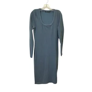 Dress Casual Maxi By Boohoo Boutique In Blue, Size:L