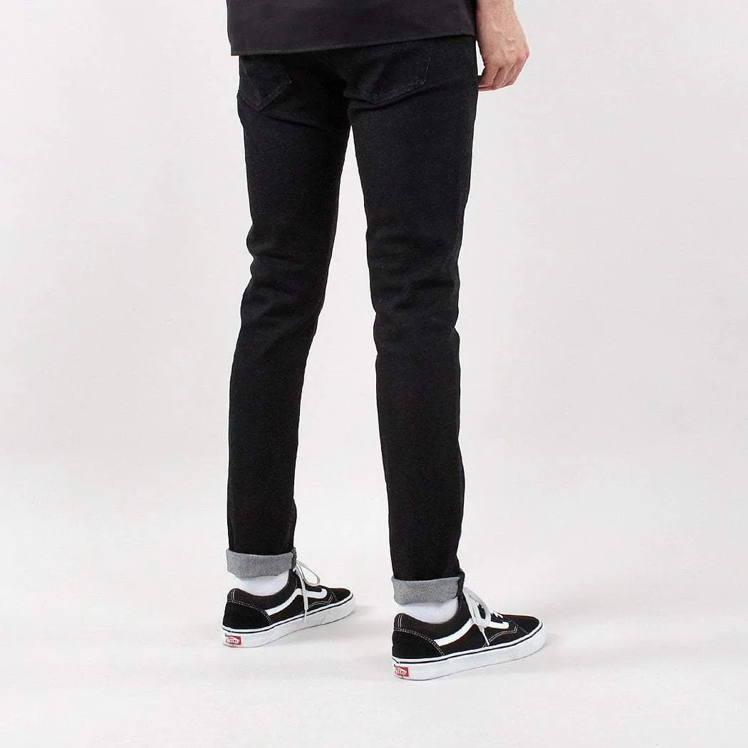 Edwin ED-85 CS Slim Tapered Fit Ayano Black 12oz Denim Jeans