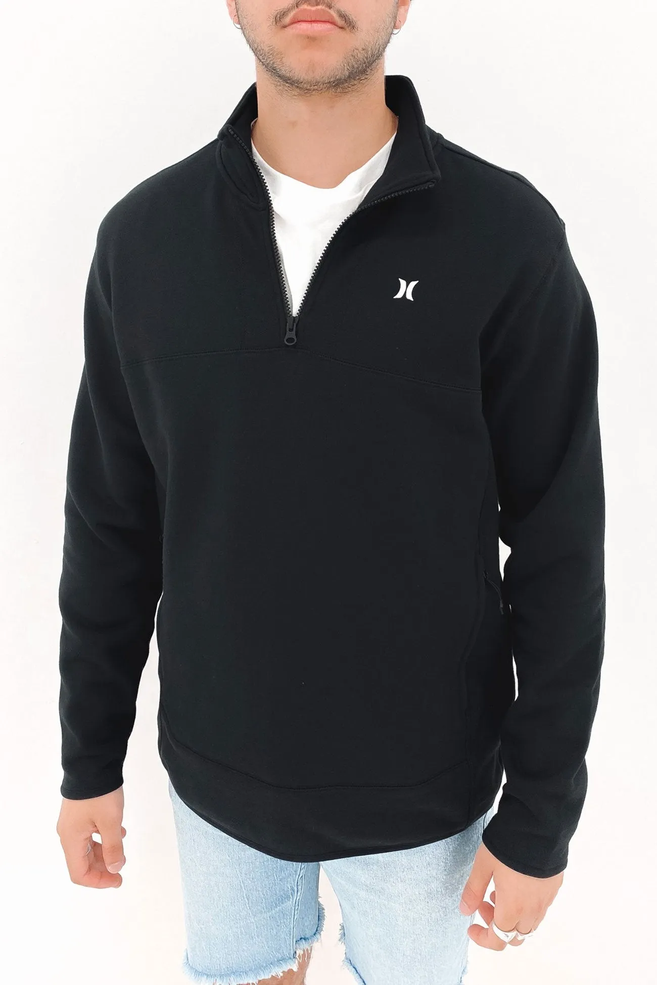 Explore Quarter Zip Black