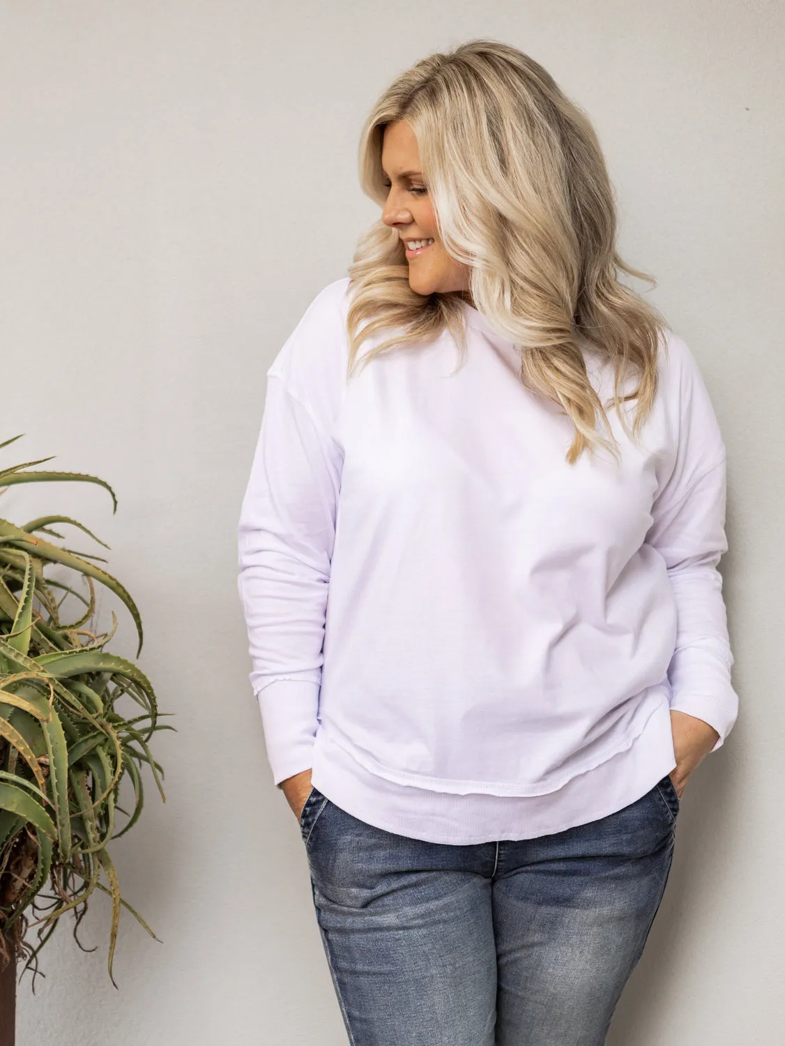 Farrah Long Sleeve - White