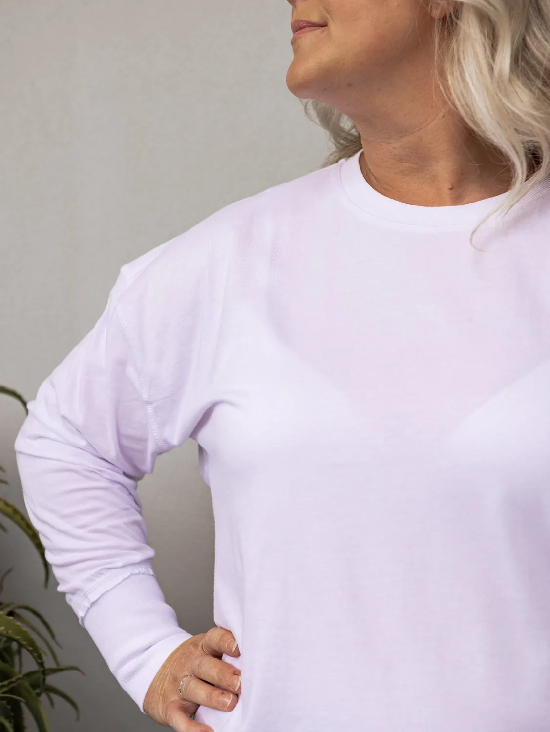 Farrah Long Sleeve - White