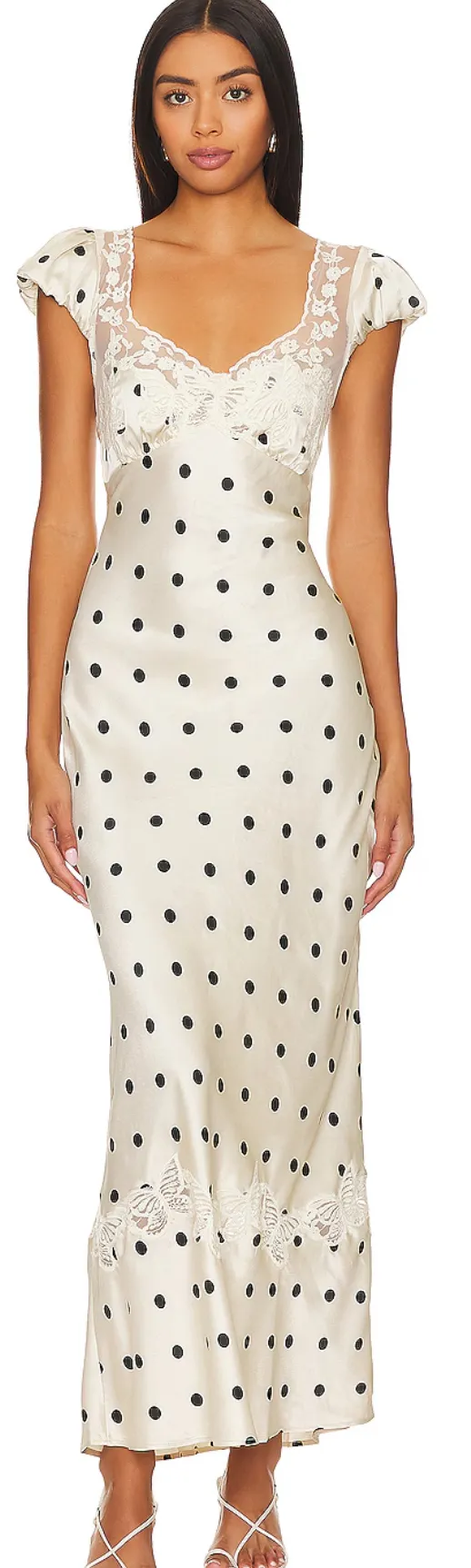 Free People polkadot dress