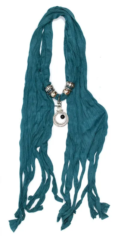 Girls Circle Pendants Fashion Scarf Wholesale