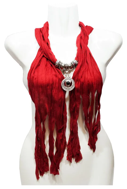 Girls Circle Pendants Fashion Scarf Wholesale