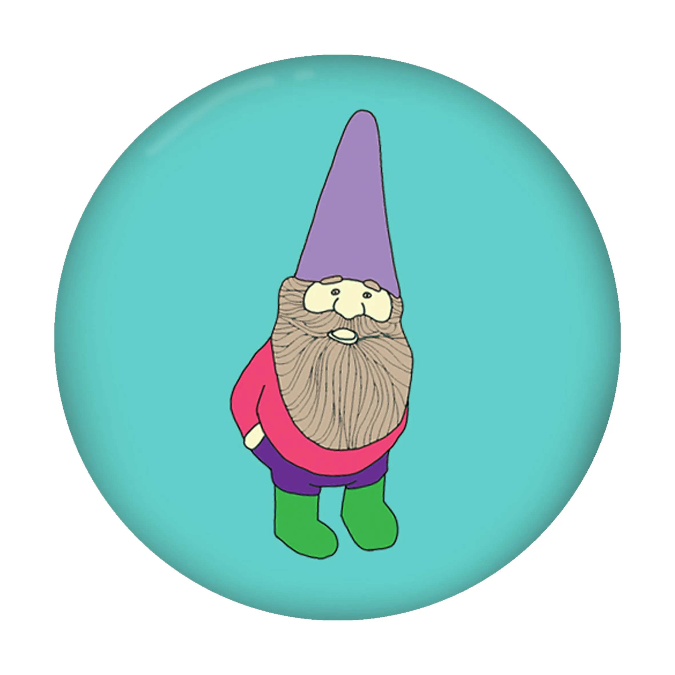 Gnomes - Button Badge