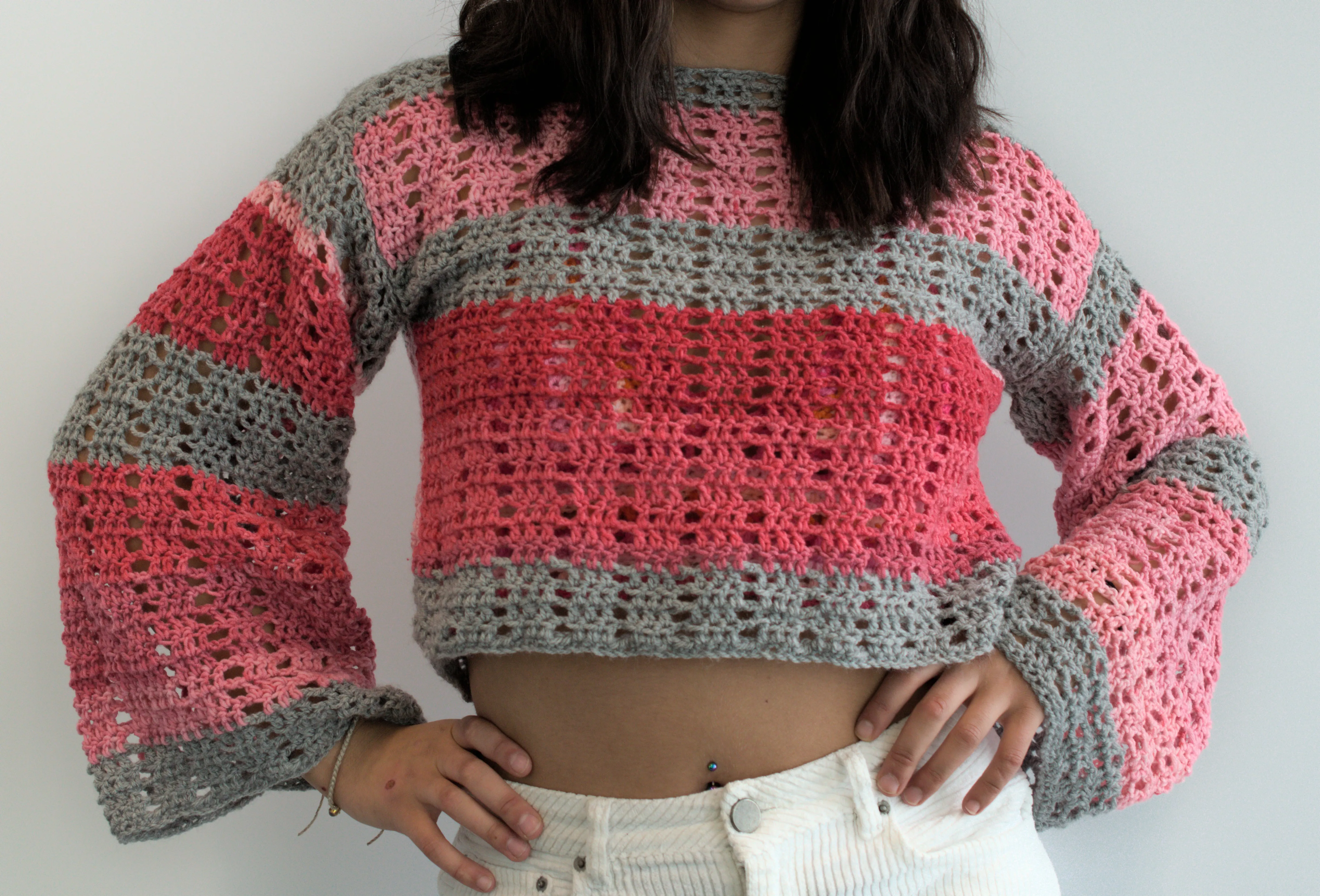 Handmade Crochet Pullover Jumper