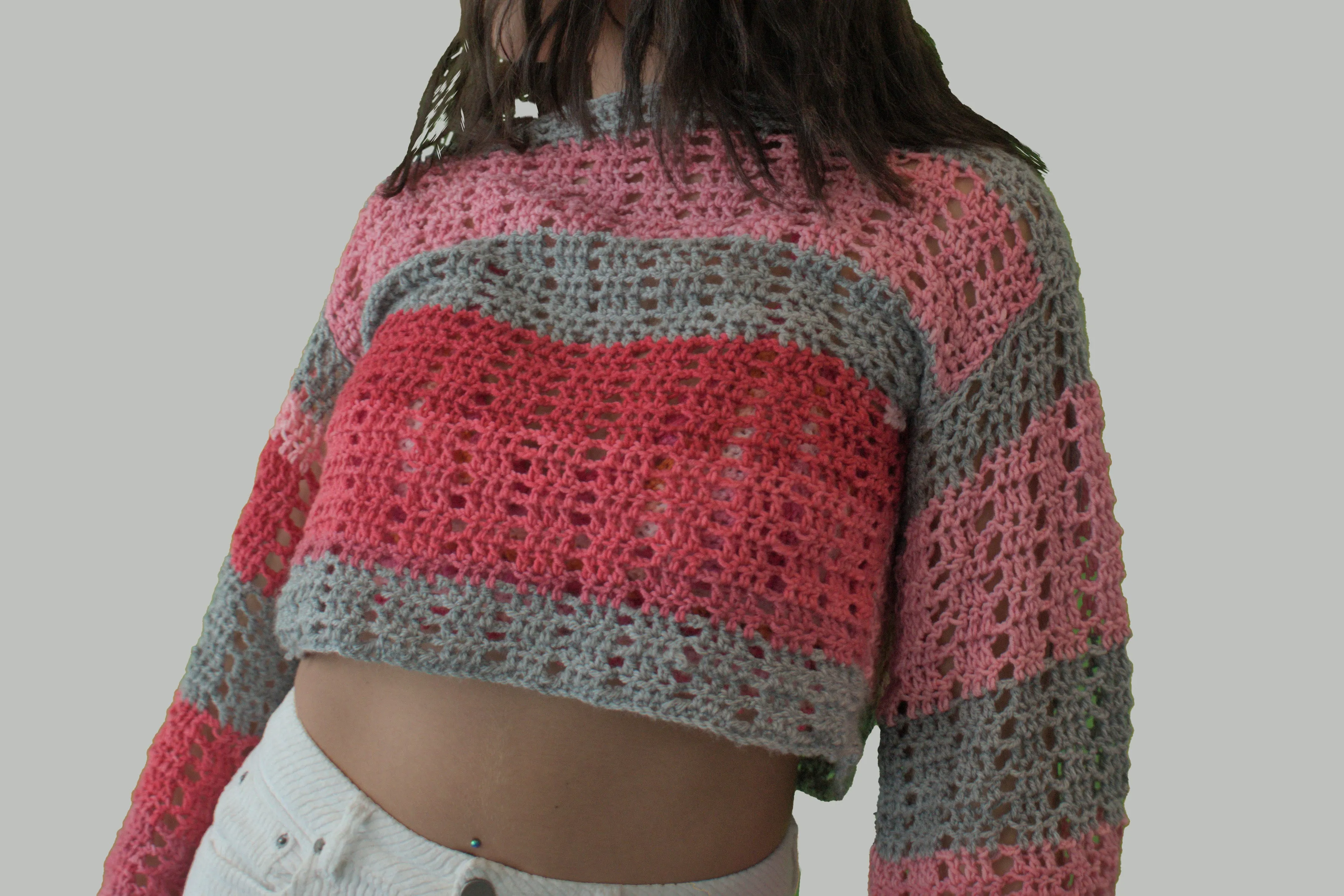 Handmade Crochet Pullover Jumper