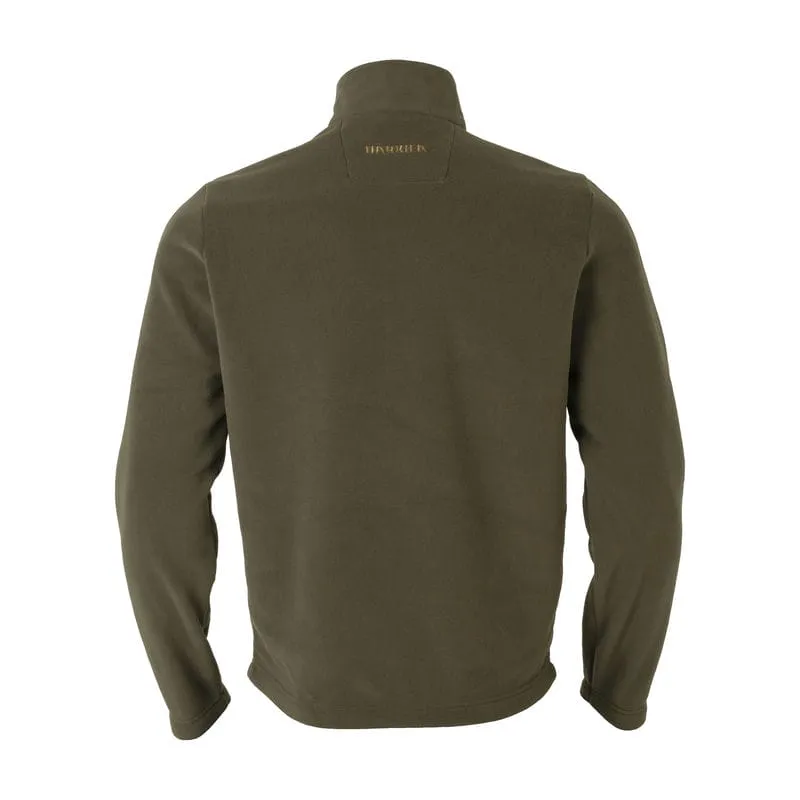 Harkila Sandhem 200 Mens 1/4 Zip Fleece Pullover Jumper - Willow Green