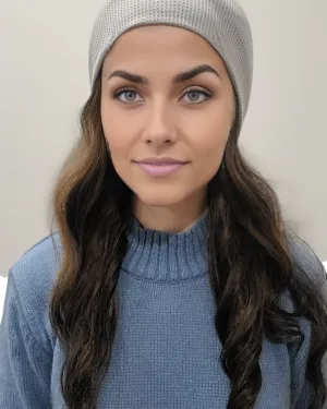 Heather Cotton Beanie