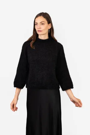 Heidi Box Jumper - Black