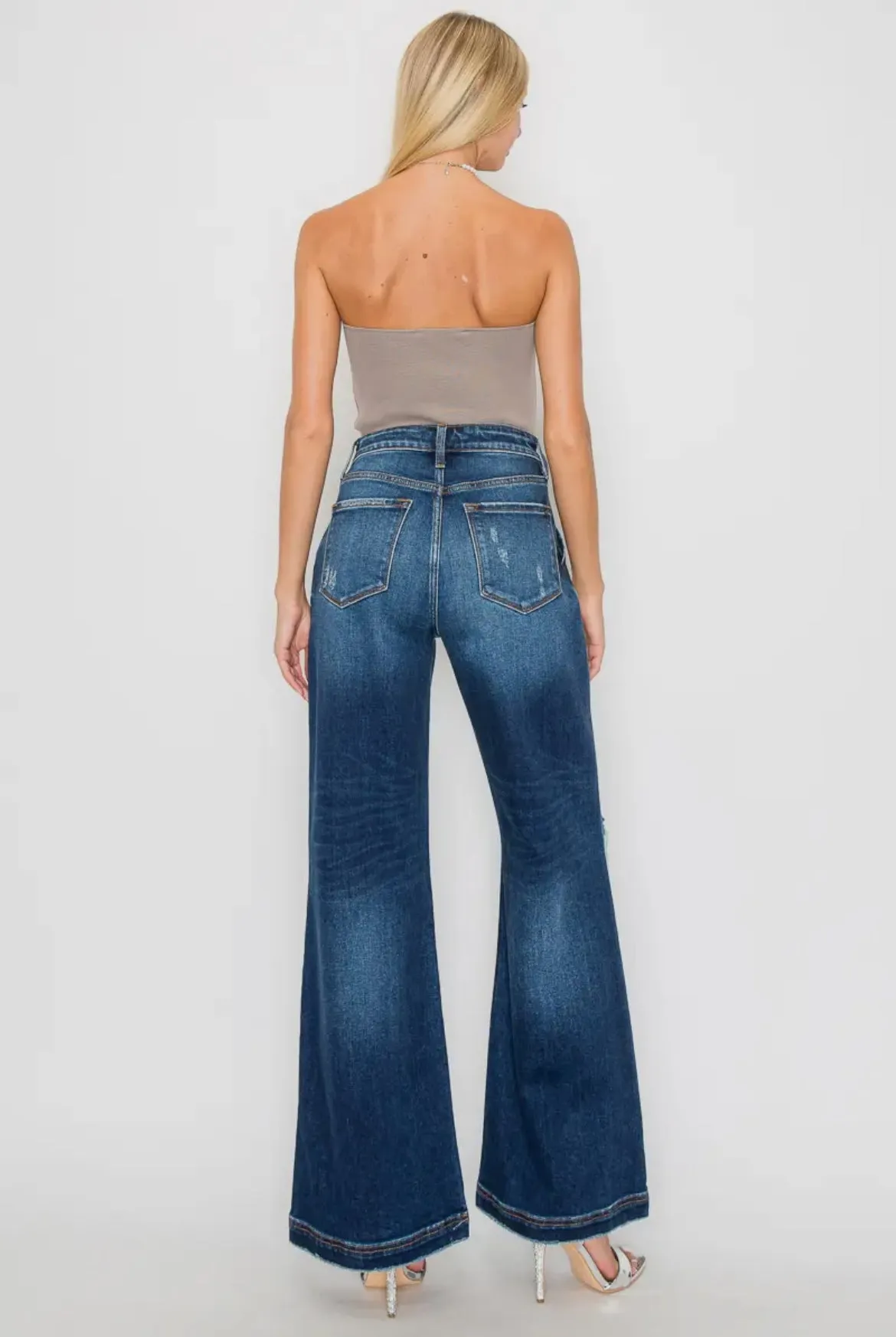 High Rise Flare Jeans