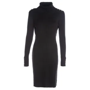 Holland Cooper Kensington Ladies Jumper Dress in Black