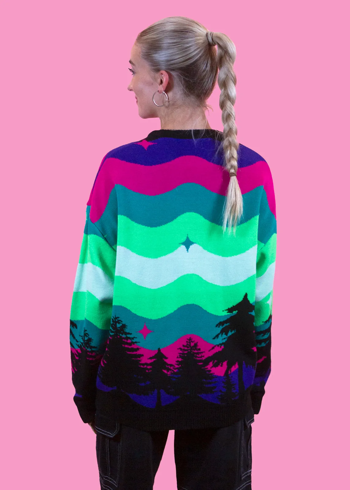 Home of Rainbows - The Northern Lights Knit Jumper