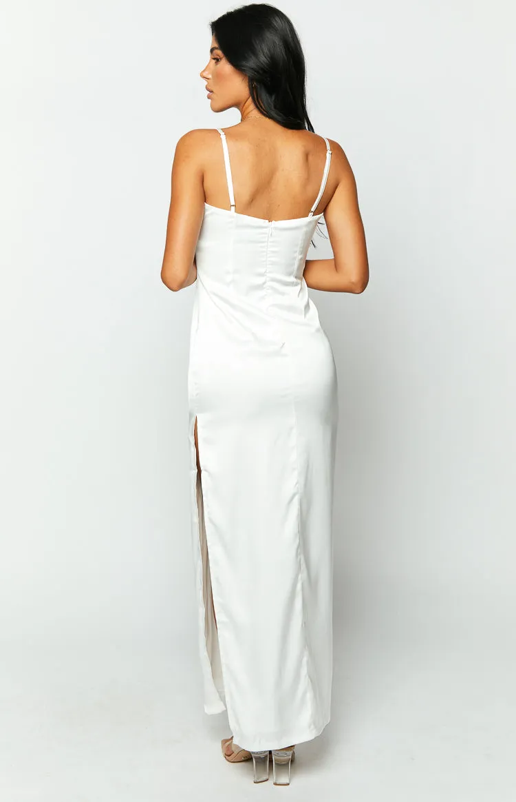 Honey Off White Maxi Dress