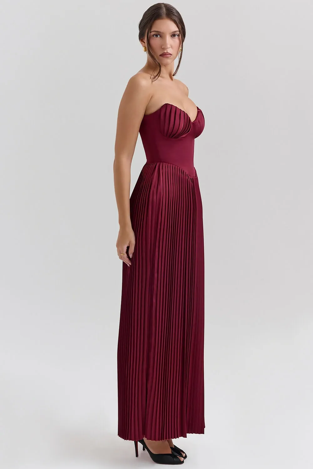 House of CB Marcella Dress - Berry