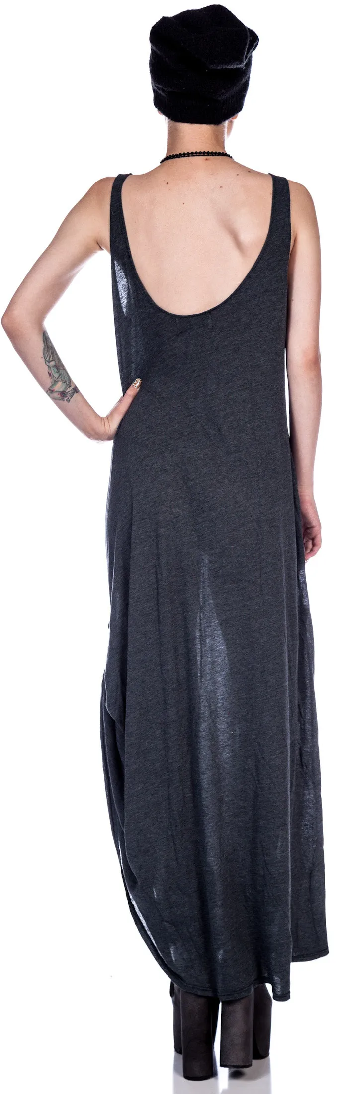 Inside Out Grunge Maxi Dress