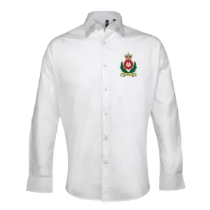 Intelligence Corps Embroidered Long Sleeve Oxford Shirt