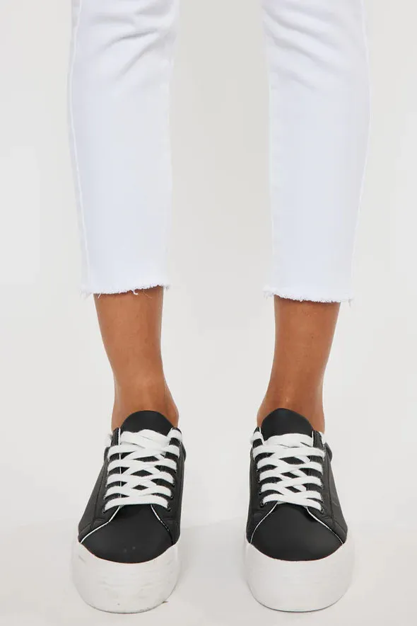 Ivy White KanCan Mid Rise Jeans