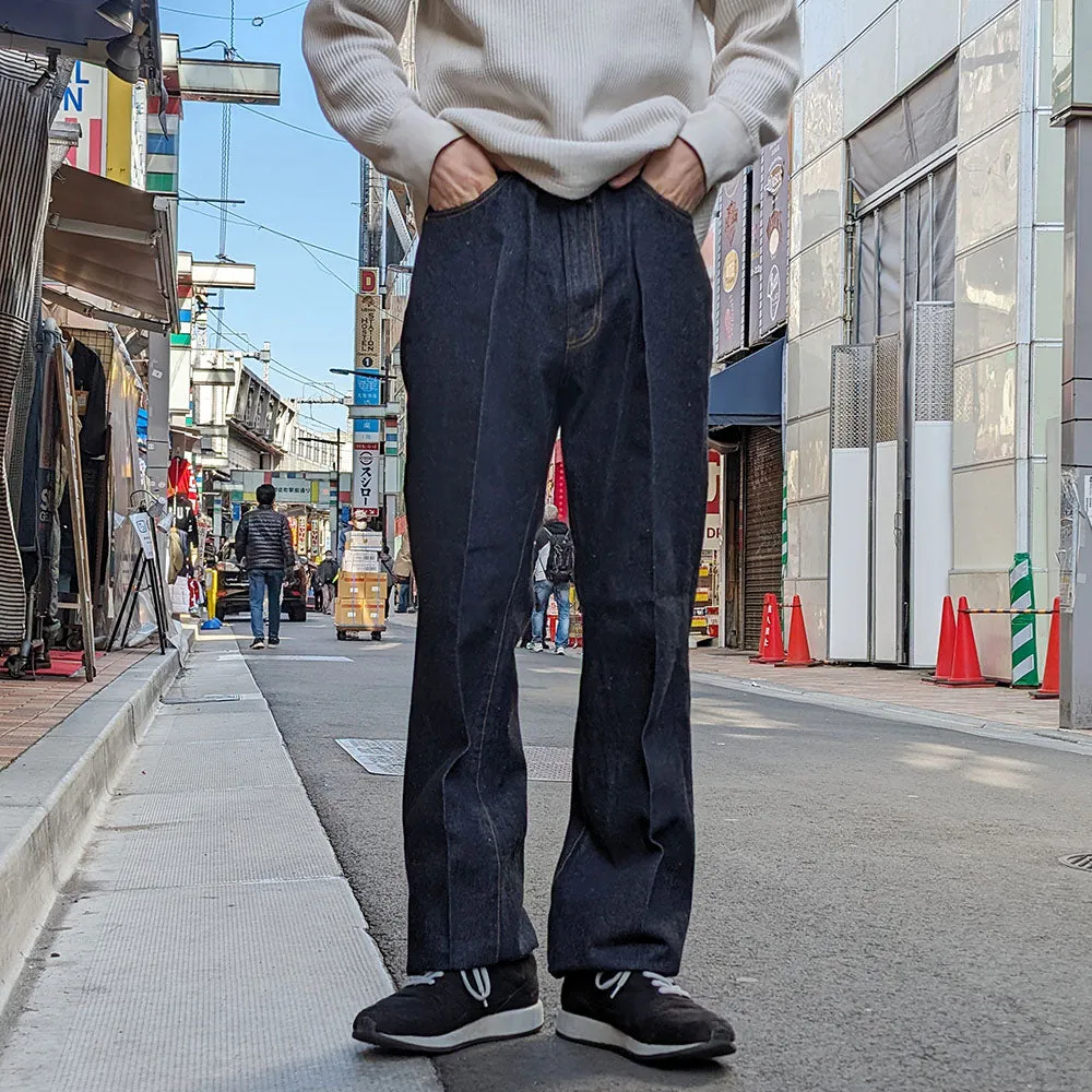 KAPTAIN SUNSHINE - Skate Shoe-cut Denim Pants - KSBS105DZ