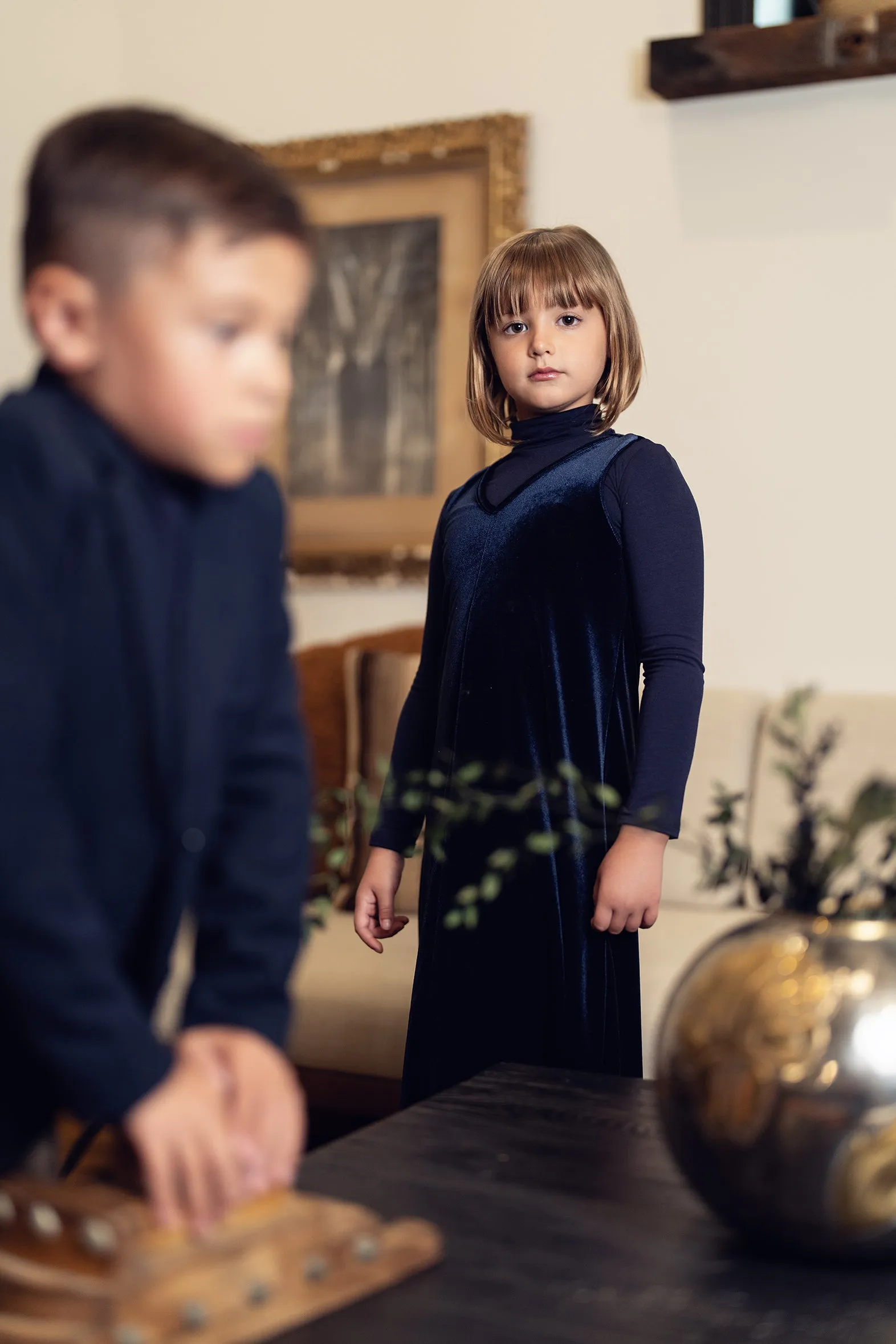 Kids V-Neck Jumper