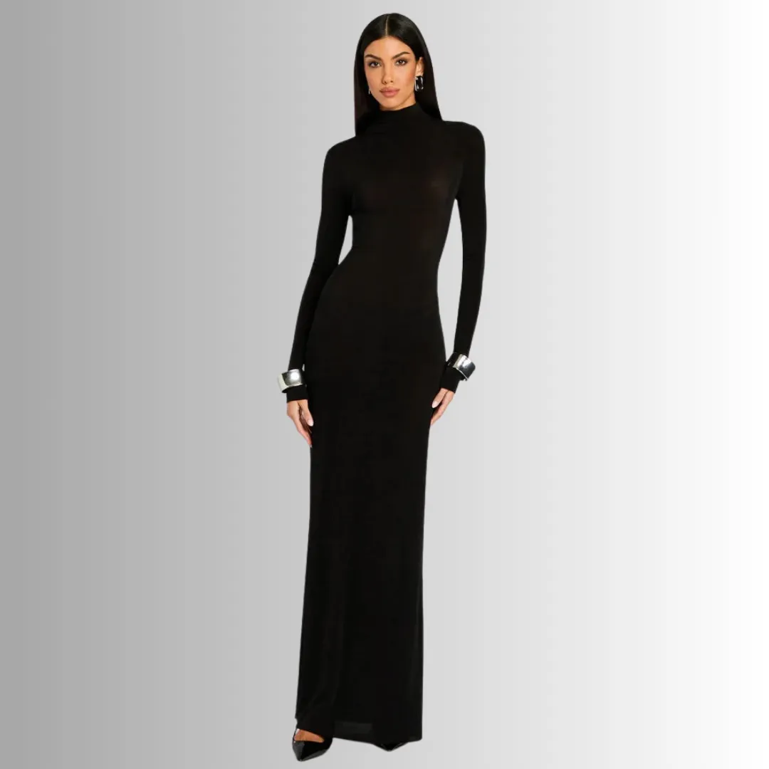 Kim Maxi Dress - Black