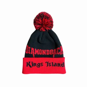 Kings Island Diamondback Cuff Pom Beanie