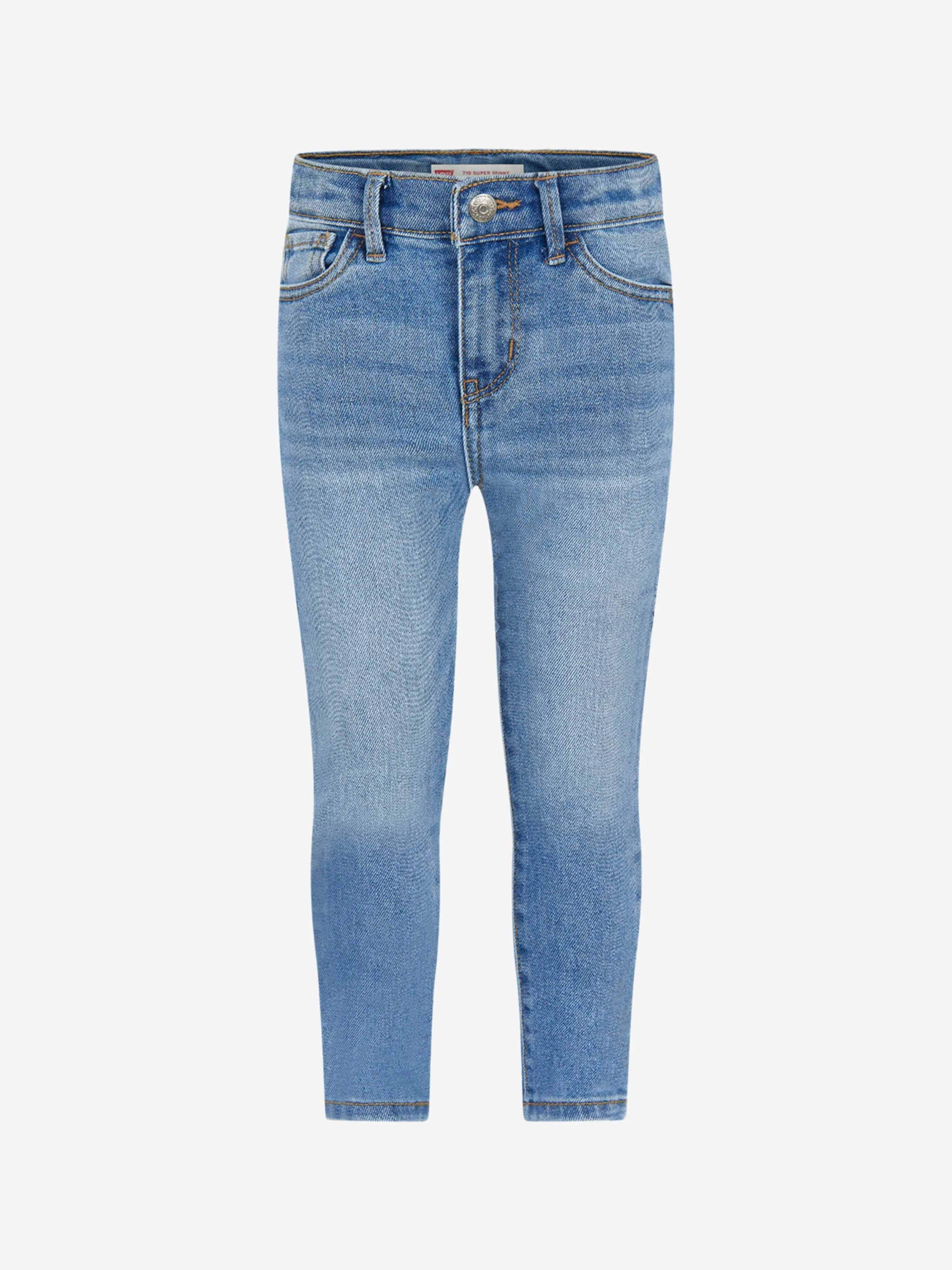 Levi's Wear Girls 710 Super Skinny Jeans in Blue