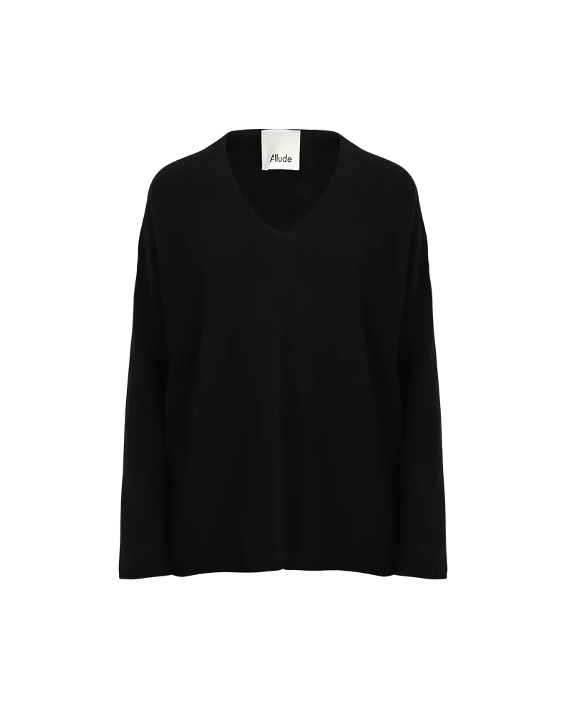 Loose V-Neck Jumper