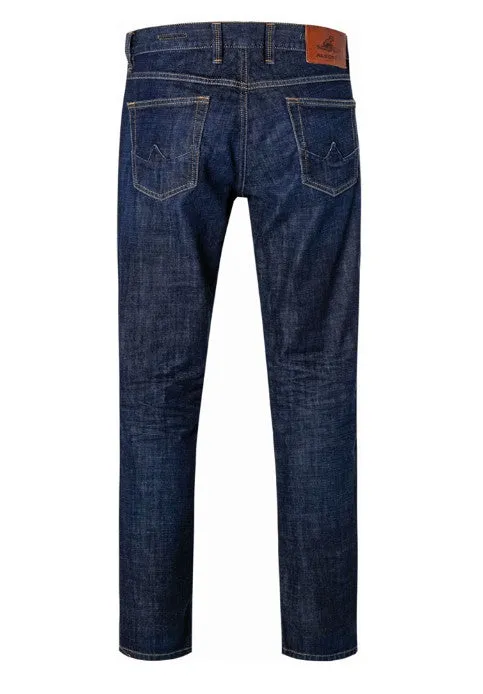 Men's Alberto | 6837 Slipe Tapered Fit | Indigo