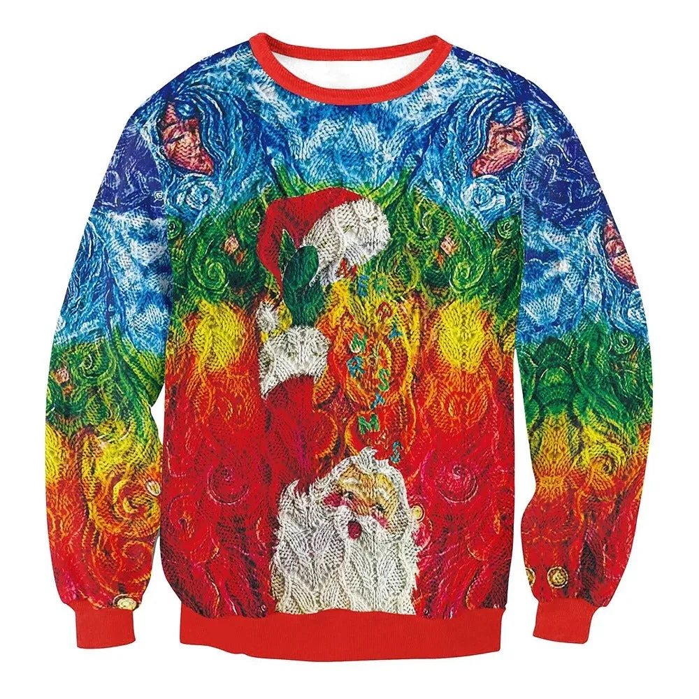 Men's Warm Christmas Themed Jumper | Ideal for Autumn/Winter