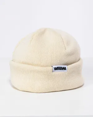 Mill Cotton Beanie - Ecru