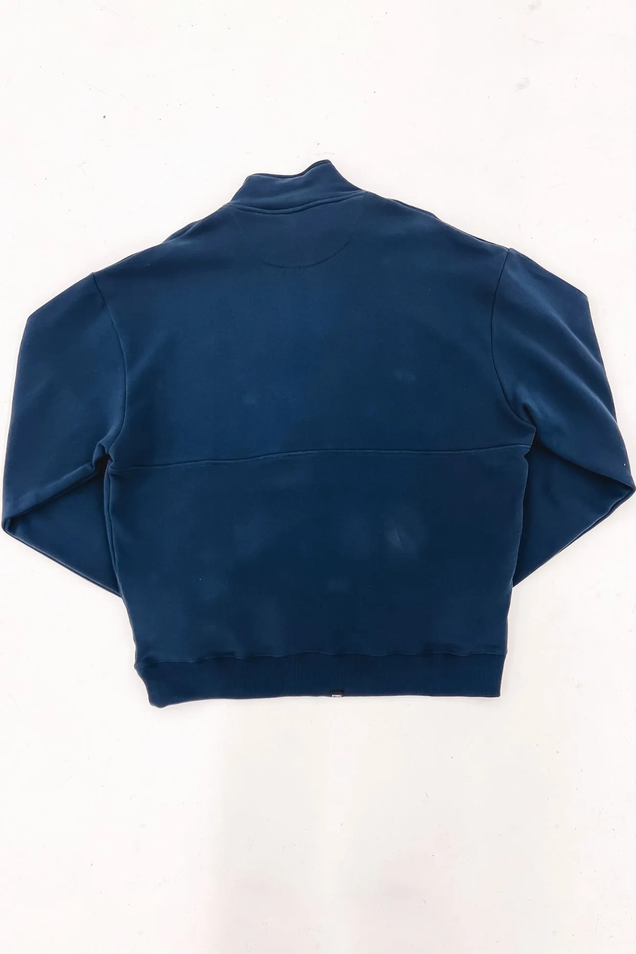 Minimal Thrills Quarter Zip Fleece Station Navy