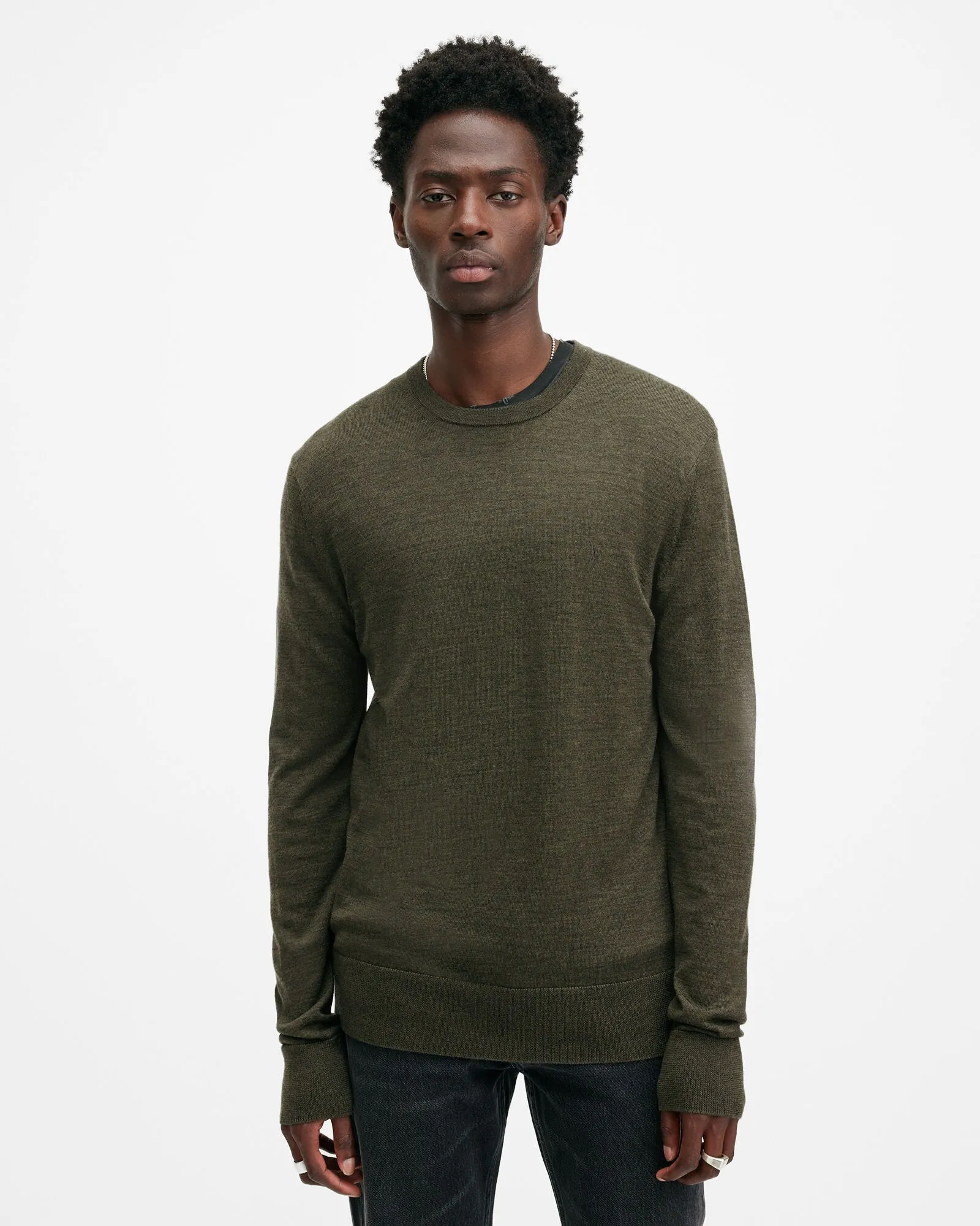 Mode Merino Crew Neck Ramskull Jumper