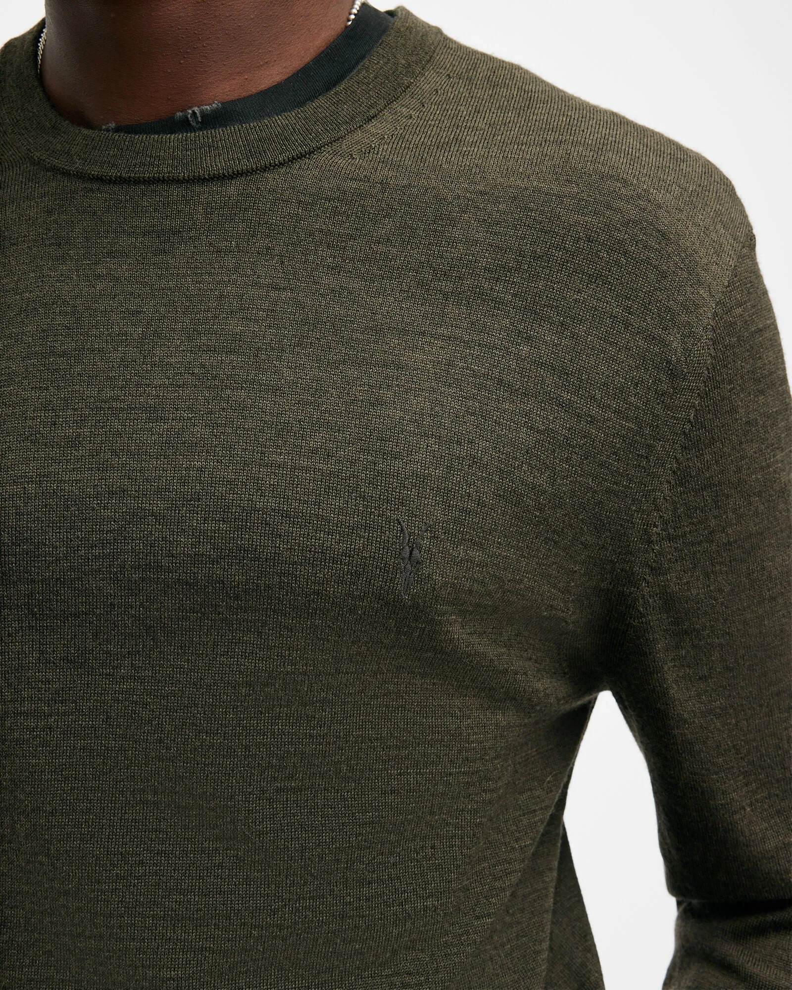 Mode Merino Crew Neck Ramskull Jumper