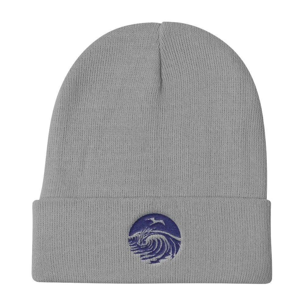 Navy Logo - Knit Beanie