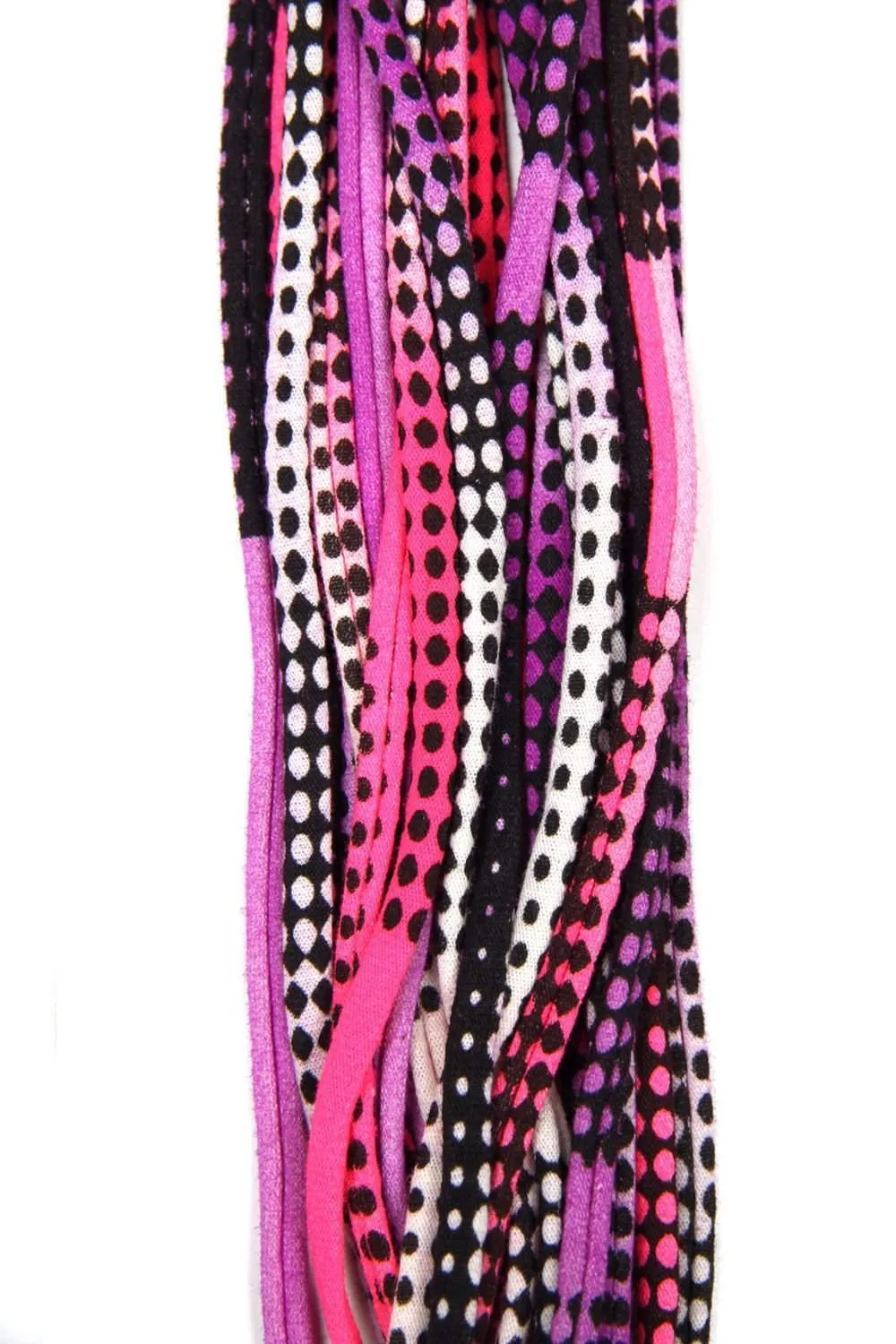 Necklush Infinity Scarf / Pink Purple & Black / Unisex