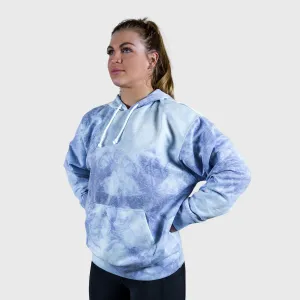 Nike - Icon Clash Women's Pullover Training Hoodie - LIGHT RACER BLUE/WHITE