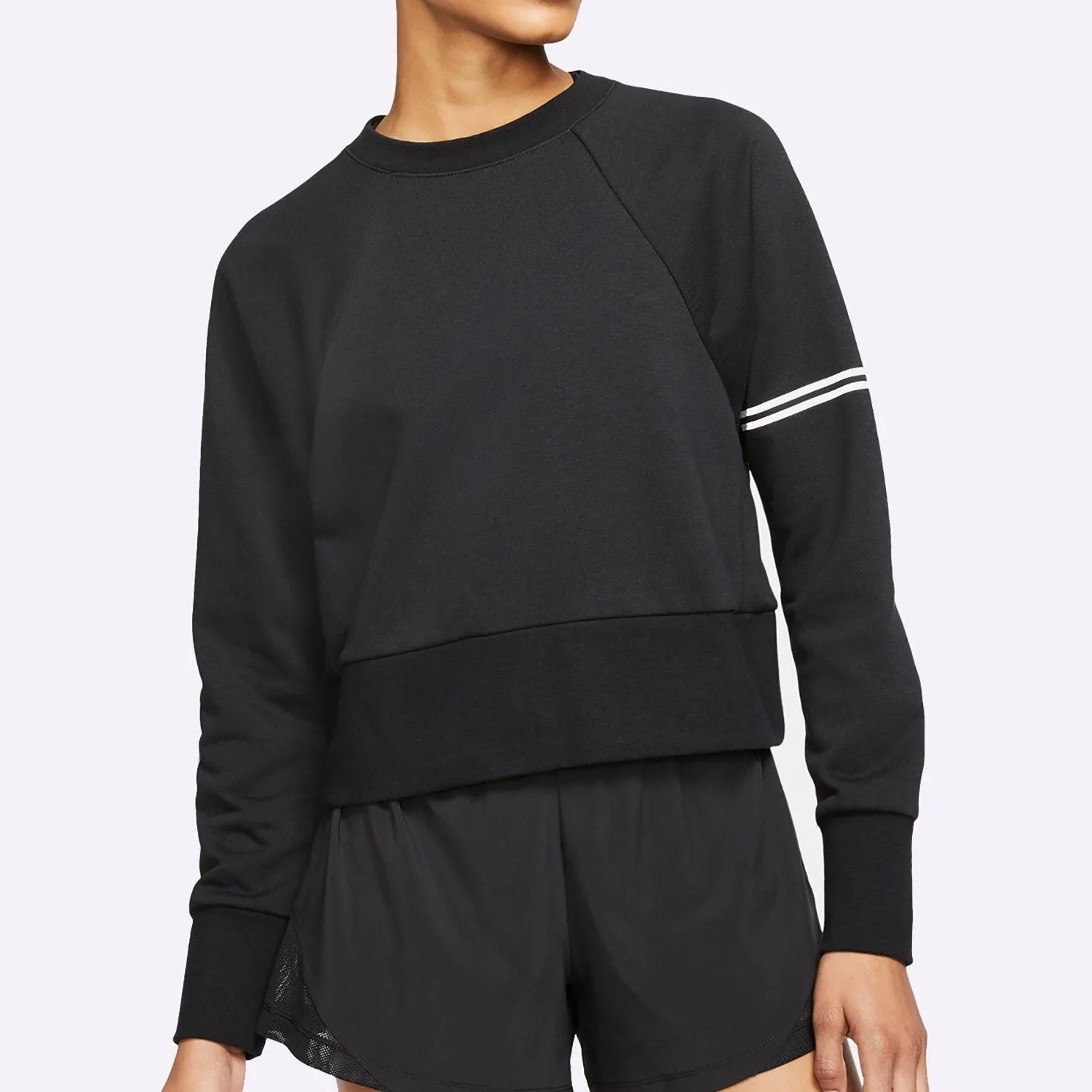 Nike - Pro Dri-FIT Get Fit Women's Crew - BLACK/WHITE