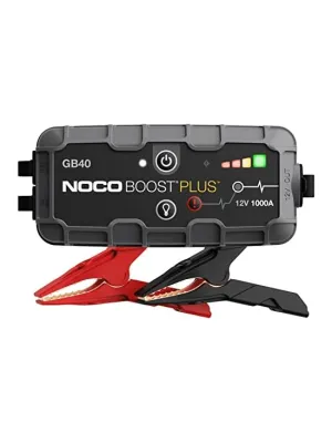 NOCO Boost Plus GB40 1000A UltraSafe Car Battery Jump Starter, 12V Jump Starter Battery Pack, Battery Booster, Jump Box, Portable Charger and Jumper Cables for 6.0L Gasoline and 3.0L Diesel Engines