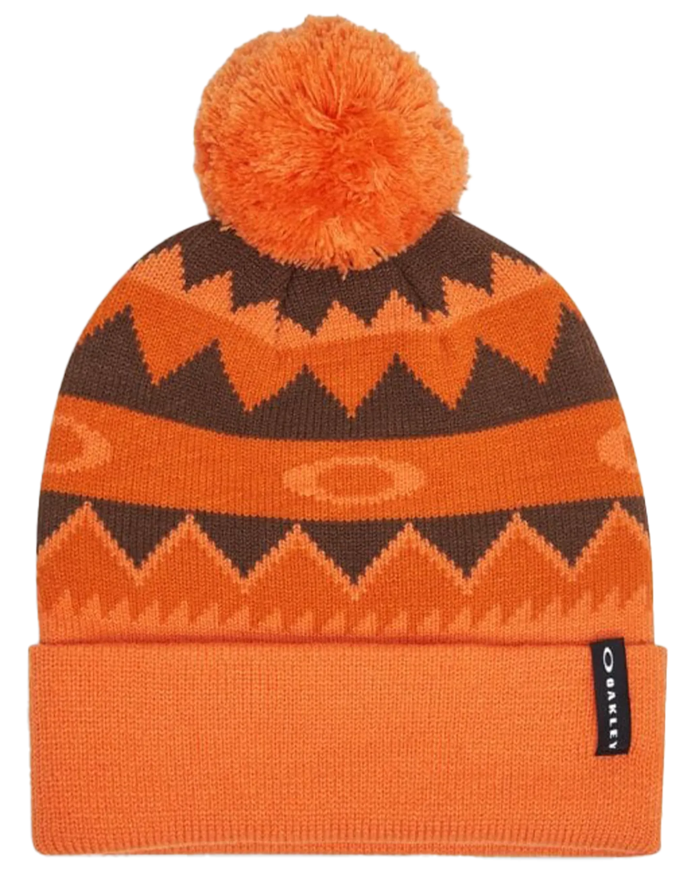 Oakley Nordic Beanie - Orange Norway Pattern