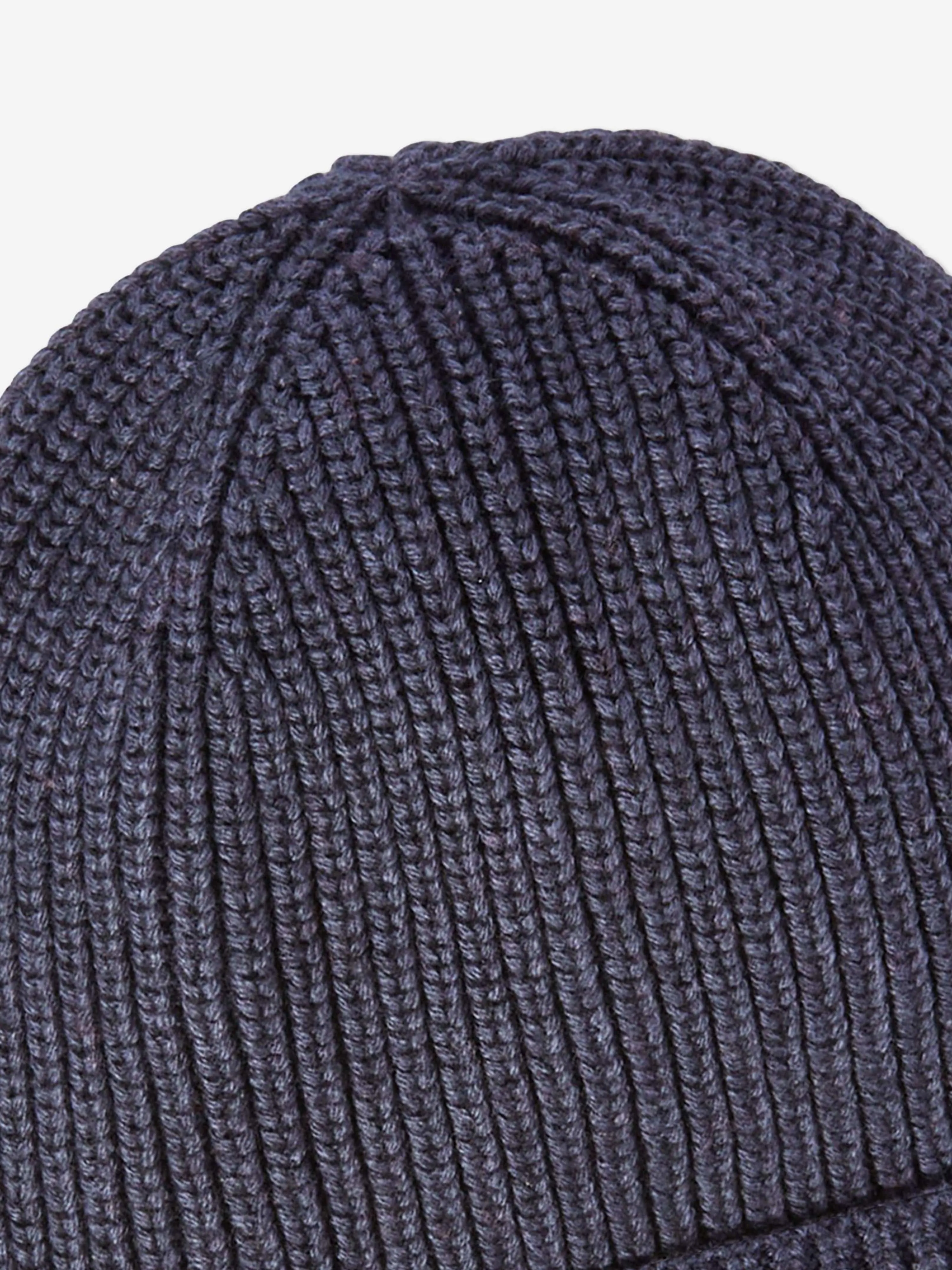 Off-White Kids Bookish Beanie Hat in Navy