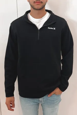 One And Only Quarter Zip Fleece Black