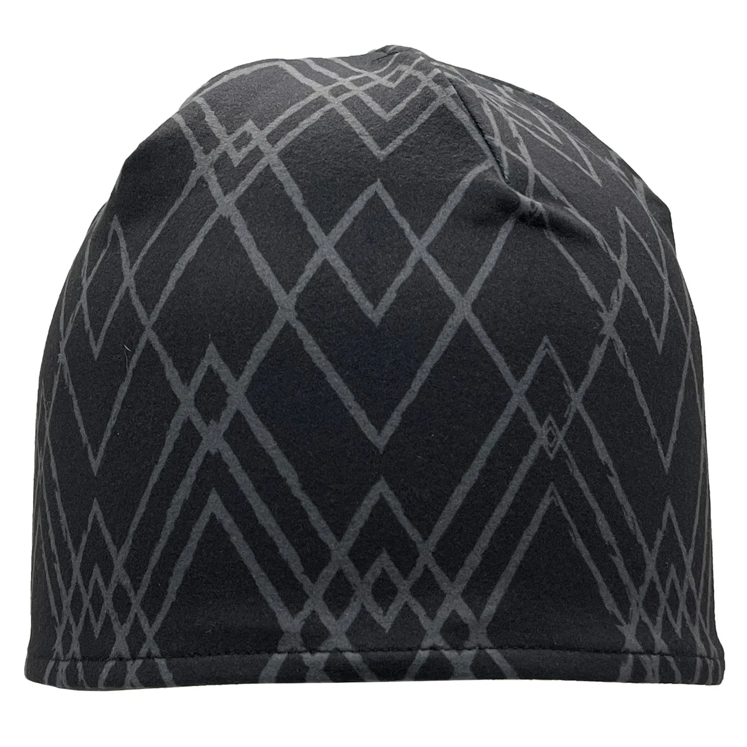 Performance Beanie – Mesh – Geometric Mountains