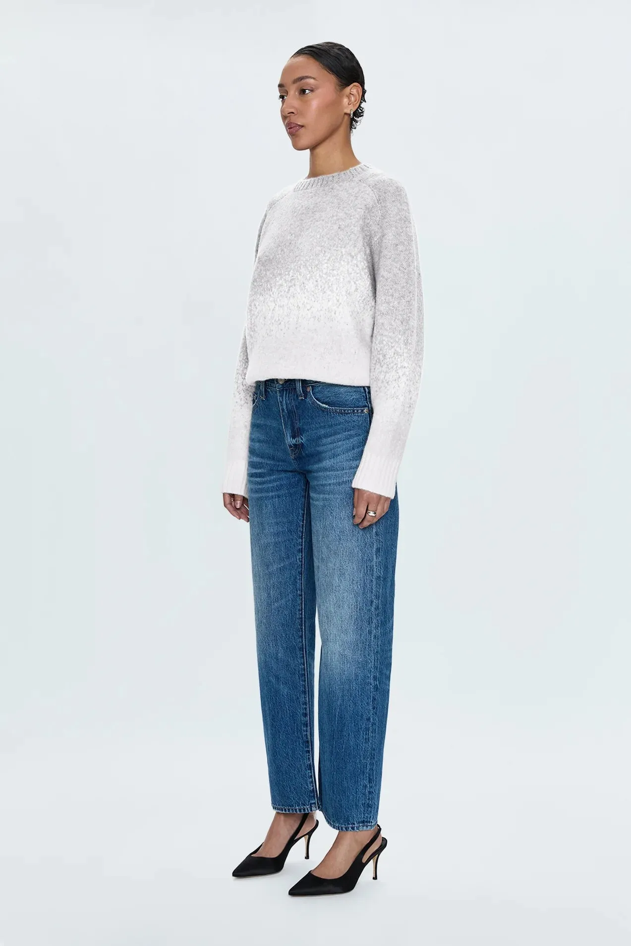 Pistola Lexi Mid Rise Bowed Jeans