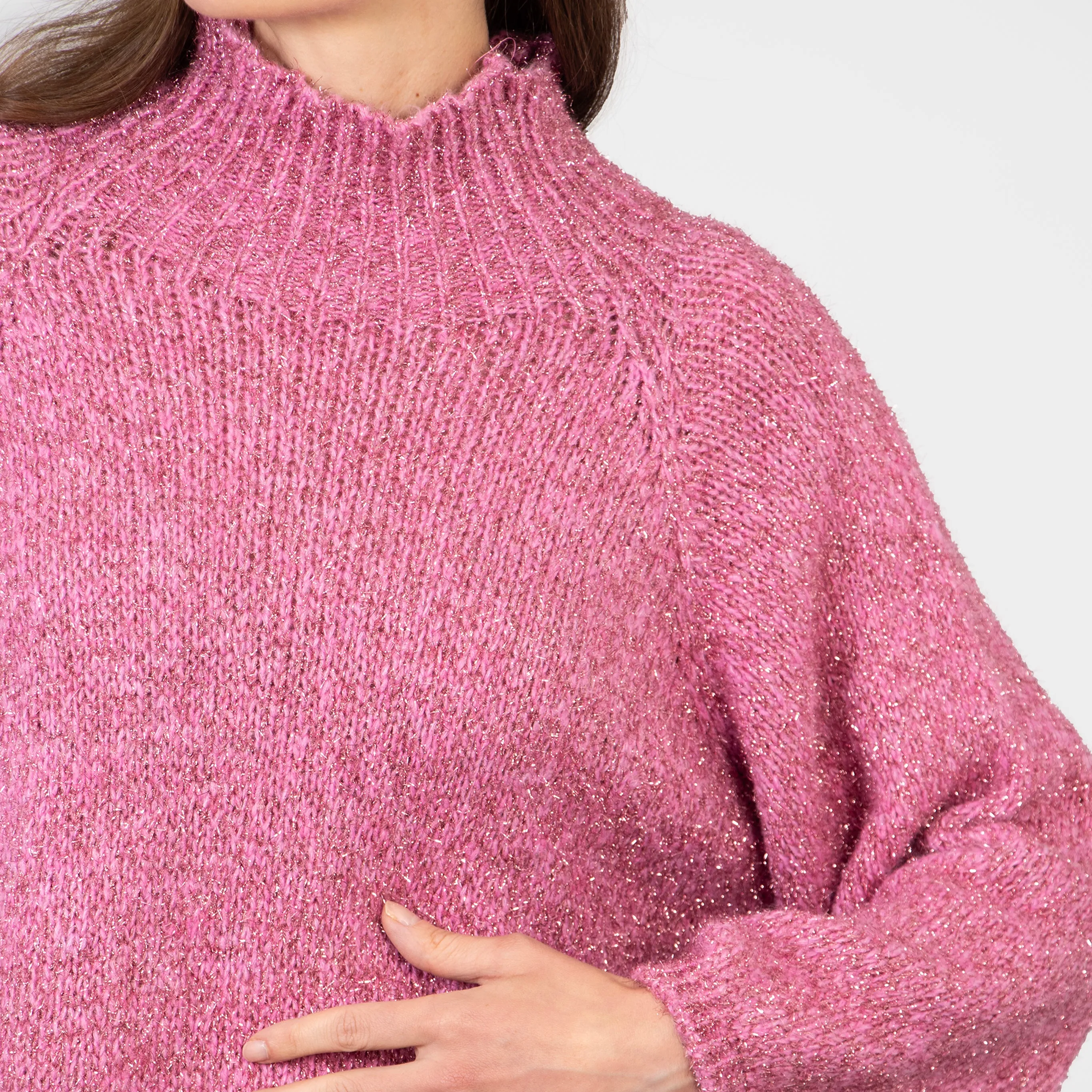 Riley Box Jumper - Pink