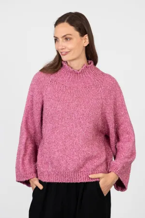 Riley Box Jumper - Pink