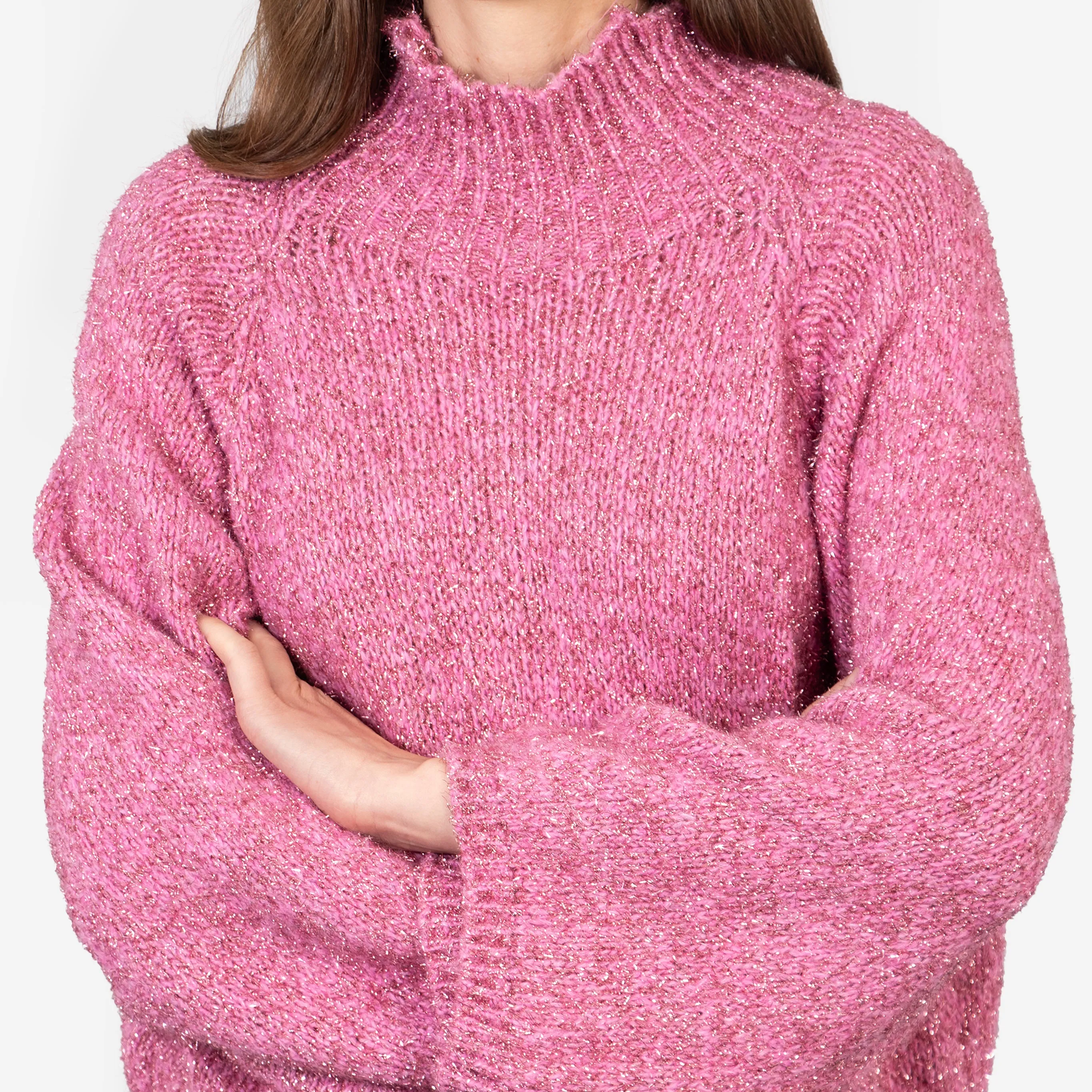 Riley Box Jumper - Pink